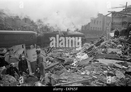 ilford workshop incident rocket 8th 1945 v2 february alamy