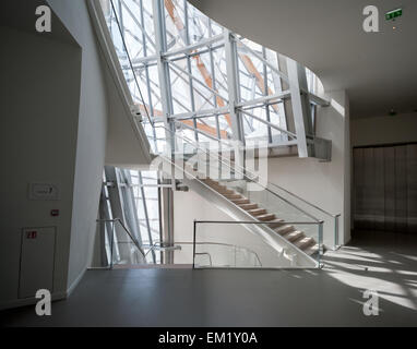 Interior of Louis Vuitton Foundation Art Museum Paris ...