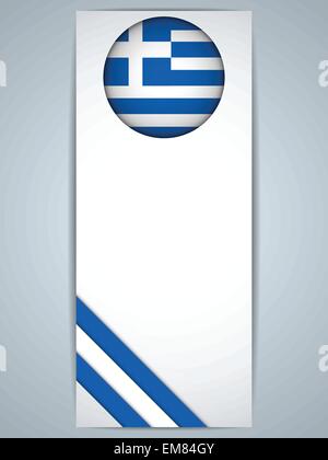 Greece Country Set Of Banners Stock Vector Image Art Alamy