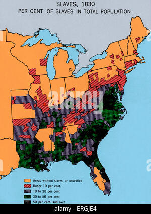 Map Depicting Density Of Slavery In TheUSA In 1790 Shows Chief Slave