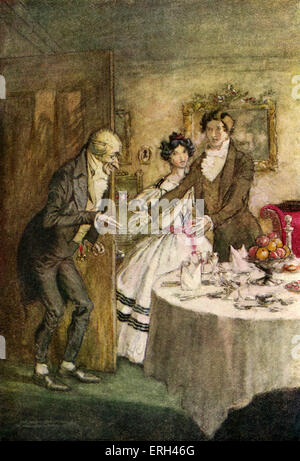 A Christmas Carol - novel by Charles Dickens. Illustration of Stock Photo, Royalty Free Image ...