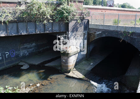 River Sheaf Tunnel Megatron Entrance In Sheffield England UK Under The