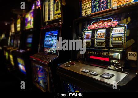 Slot machines at shooting star casino