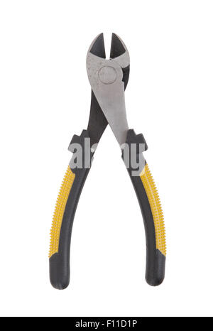 Diagonal Pliers On White Stock Photo Alamy