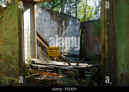 Campo di Fossoli (Fossoli concentration camp), the prisoner barracks