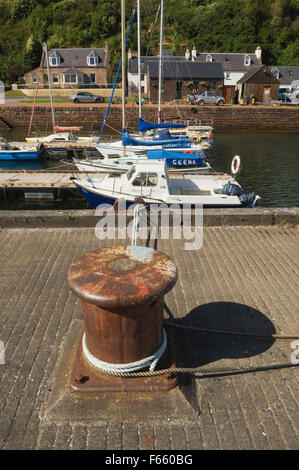 Avoch Harbour On The Black Isle Ross And Cromarty Scottish Highlands