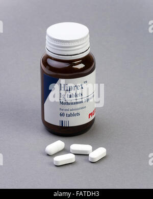 Hiprex methenamine tablets made by MEDA AB Stock Photo Hiprex methenamine tablets made by MEDA AB Stock Photo
