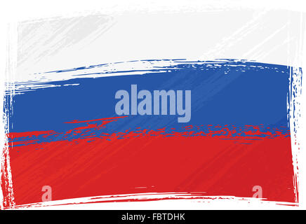 Grunge Flag Of Russia Stock Photo Alamy