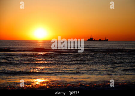 Strand Nordsee Sonnenuntergang sdatec.com