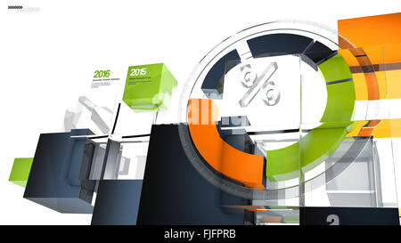 An Illustration Of Modern Infographic Chart Stock Photo Alamy