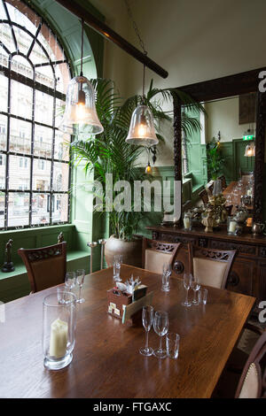 private dining room in the trading house bar/restaurant/pub in private dining room in the trading house bar/restaurant/pub in