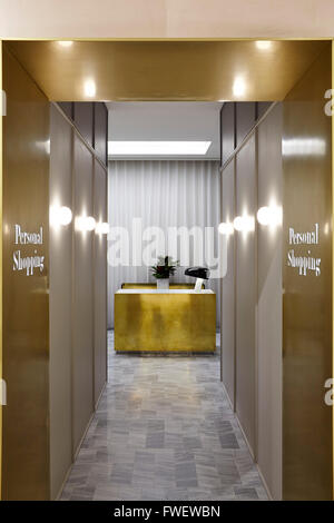 corridor to the personal shopping area showing concierge desk selfridges manchester manchester - Concierge Desk Design corridor to the personal shopping area showing concierge desk selfridges manchester manchester - Concierge Desk Design