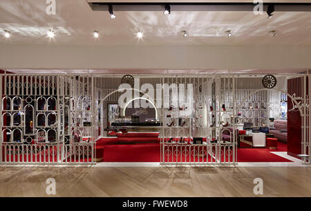 Selfridges department store interior, Christian Dior shop in London Stock Photo, Royalty Free ...