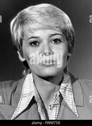 Die Fernsehansagerin und Moderatorin Hanni Vanhaiden, Deutschland 1970er ...