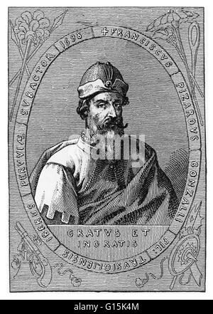 pizarro francisco 1476 1541 spanish gonzalez conquistador conquered 1471 june alamy