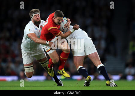 Geoff Parling Scott Williams Joe Marler England V Wales England V