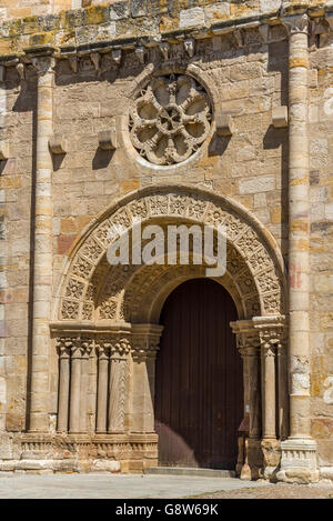 Zamora San Juan Church In Plaza Mayor At Spain Stock Photo Alamy