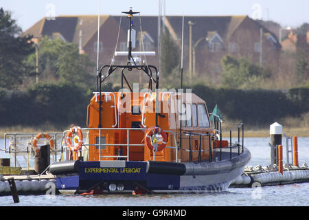 Launching A Mersey Class Lifeboat From Berwick Lifeboat Station In ...