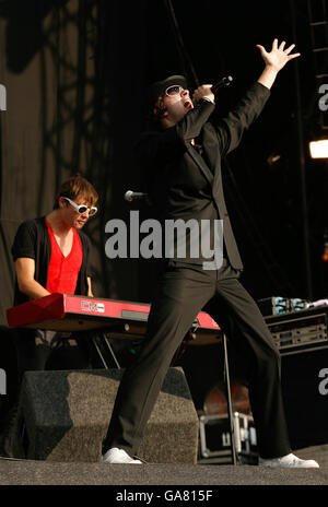 Maximo Park Performing Live On Stage At Liverpool O2 Academy Featuring