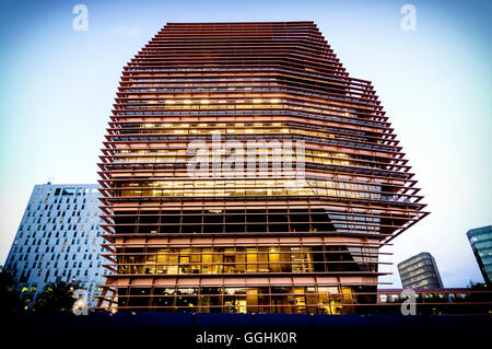 Modern Architecture Barcelona head offices of cmt, modern architecture, barcelona, spain stock Modern Architecture Barcelona head offices of cmt, modern architecture, barcelona, spain stock