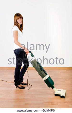 ass cock ring metal woman playing with vacuum cleaner