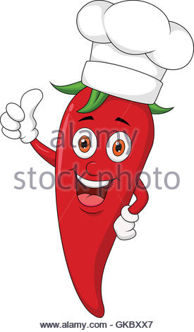 vegetable spicy cartoon Stock Photo, Royalty Free Image: 115203245 - Alamy