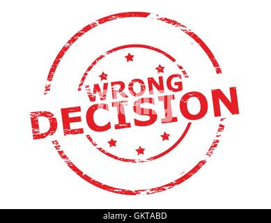 Wrong Stamp Wrong Sign Round Grunge Label Stock Vector Image Art