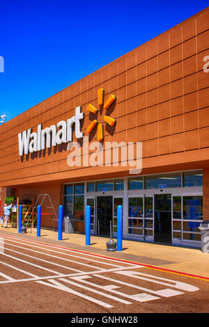 Walmart Store, USA - Food Supermarket Or Superstore In Haymarket Stock ...