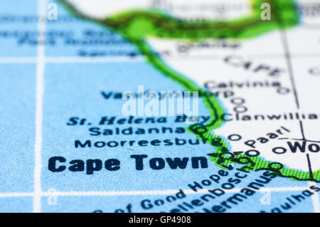 Vector map Cape Town South Africa PDF