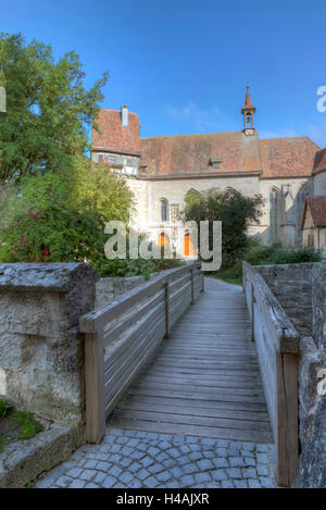 St Wolfgang S Church Rothenburg Ob Der Tauber Bavaria Germany July