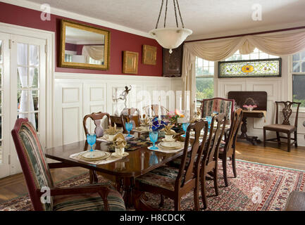 Dining Room Table Set For Dinner dinner table set in the dining room. restaurant pm and friends (pm Dining Room Table Set For Dinner dinner table set in the dining room. restaurant pm and friends (pm