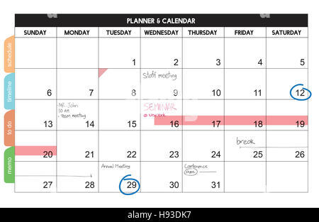 calender planner