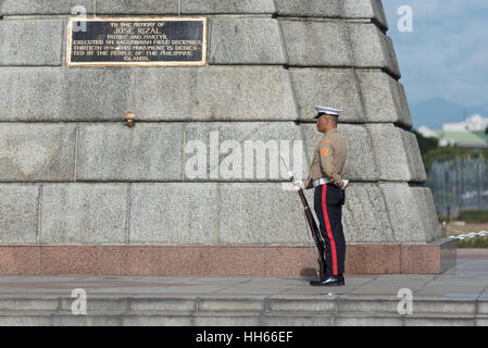 Rizal Monument From Luneta Park Manila Philippines Stock Photo Alamy