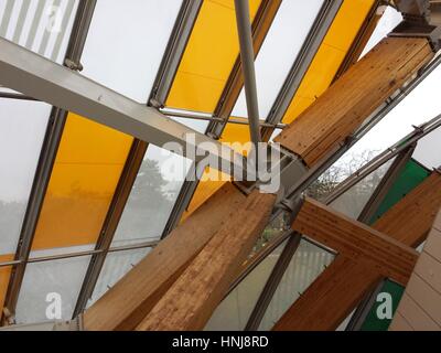 Modern Architecture France paris, france - january 15, 2017: details of modern architecture Modern Architecture France paris, france - january 15, 2017: details of modern architecture