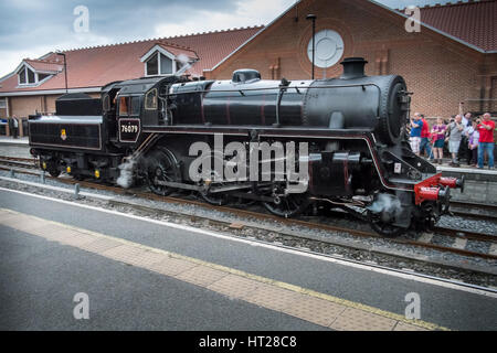 BR Standard Class 7 Steam Locomotive Number 70000 “ Britannia “ At ...