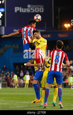 Jose Gimenez Of Atletico De Madrid During Atletico De Madrid Vs Bayer