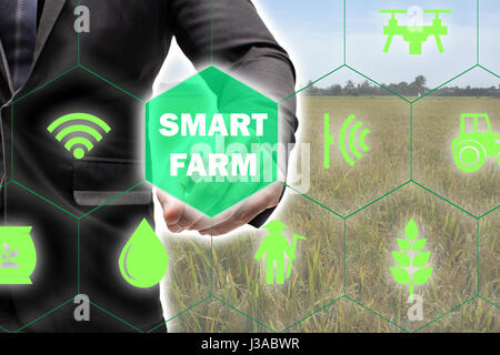 Smart Farming With Iot Internet Of Things Growing Potato Seedling With