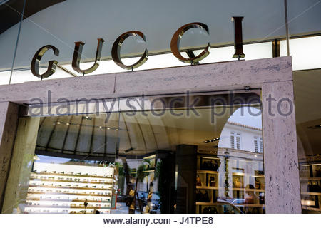 The Gucci shop in Fashion Avenue of the Dubai Mall Stock Photo, Royalty Free Image: 137959287 ...