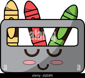 cute crayons cartoon icon vector illustration graphic design stock photo - Cartoon Pictures Of Crayons cute crayons cartoon icon vector illustration graphic design stock photo - Cartoon Pictures Of Crayons