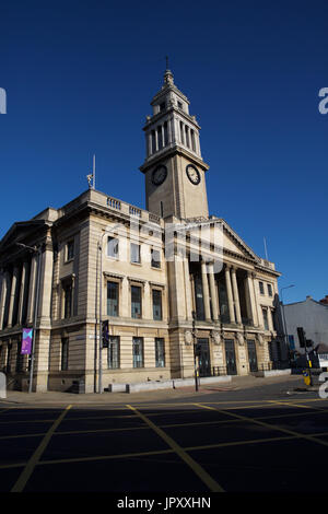 Clock Tower At The Guildhall In Hull Yorkshire England Stock Photo Alamy