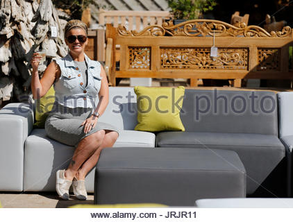 kerry katona visits garden furniture centre at yew tree farm craft centre in - Garden Furniture Kerry kerry katona visits garden furniture centre at yew tree farm craft centre in - Garden Furniture Kerry