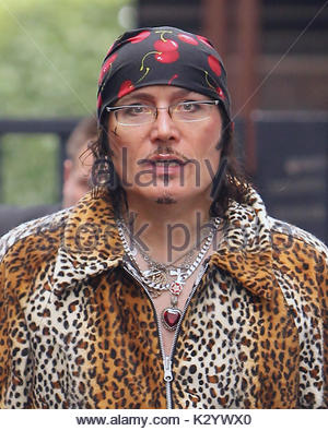 Adam Ant British pop singer March 1981 Stock Photo, Royalty Free Image ...