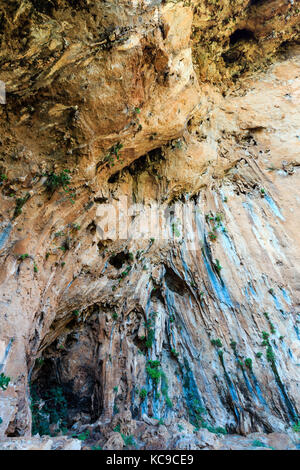 Grotta Dell Uzzo Cave In Zingaro Sicily Italy Stock Photo Alamy