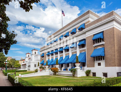 Historic Bathhouses Hot Springs National Park Arkansas Stock Photo