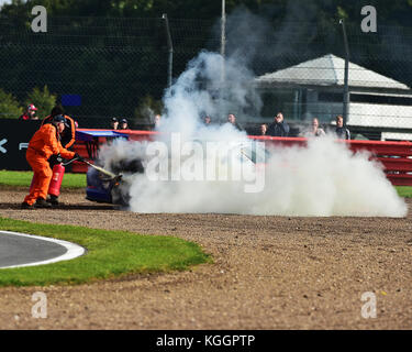 Marshals To The Rescue Dan Cammish Porsche Carrera Cup Silverstone