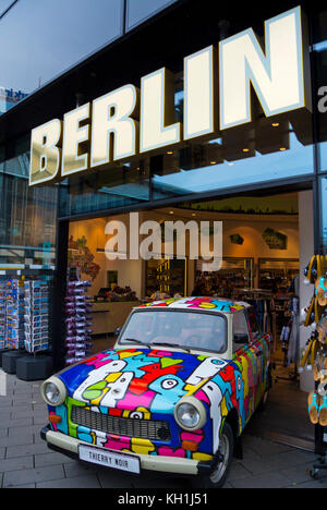 Souvenirs store Berlin Germany Europe Stock Photo, Royalty Free Image