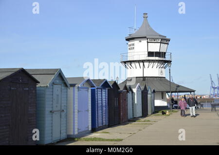 Maritime Museum In The Low Lighthouse On The Seafront In Harwich Essex