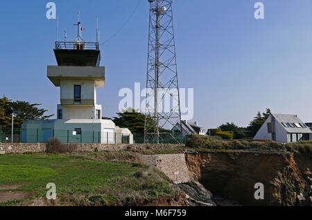 Piriac Sur Mer Coastal Path Semaphore Of The Pointe Du Castelli