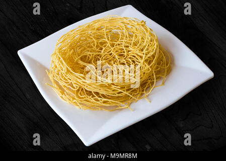 Sev Crunchy Noodle Popular Indian Namkeen Snack Food Made From