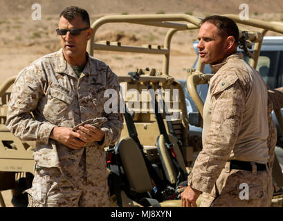 U S Marine Brig Gen Frank Donovan Th Marine Expeditionary Brigade